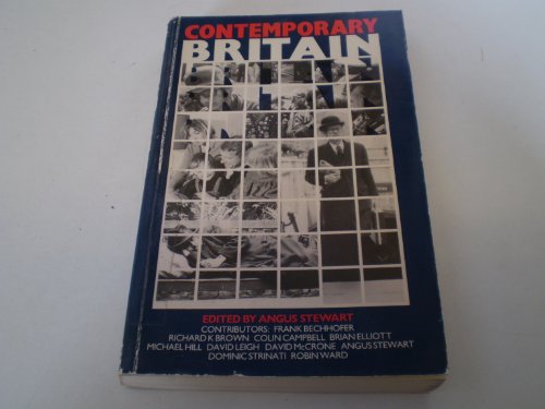 Stock image for Contemporary Britain for sale by G. & J. CHESTERS