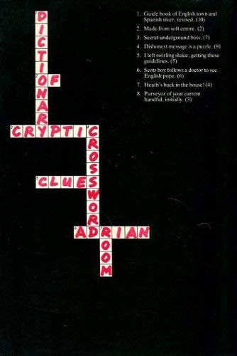 9780710094155: Dictionary of Cryptic Crossword Clues