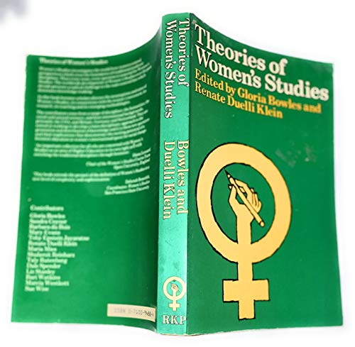 Stock image for Theories of Women's Studies for sale by WorldofBooks