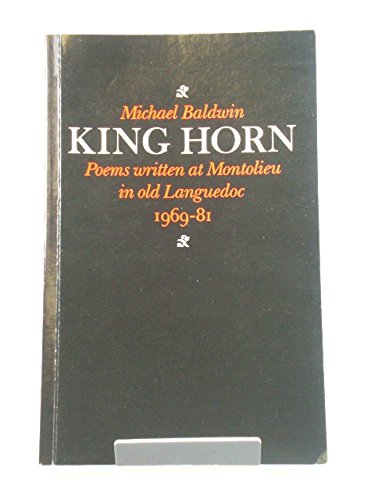 Beispielbild fr King Horn: Poems zum Verkauf von WorldofBooks