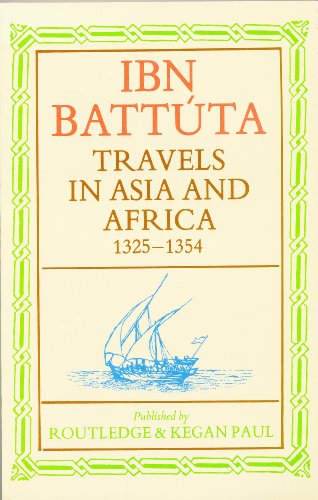 9780710095688: Travels in Asia and Africa, 1325-54