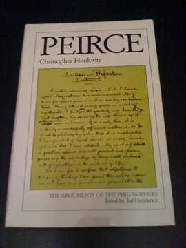 9780710097156: Peirce (Arguments of the Philosophers)