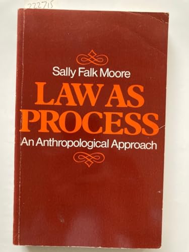 9780710200211: Law as Process: An Anthropological Approach