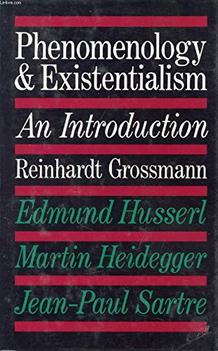 Imagen de archivo de Phenomenology and Existentialism: An Introduction a la venta por Books From California