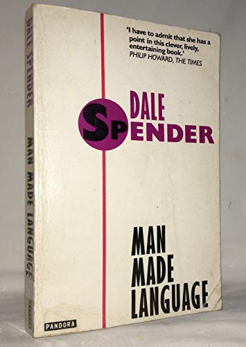 Imagen de archivo de Man Made Language a la venta por Open Books