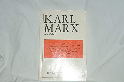 9780710203908: Karl Marx
