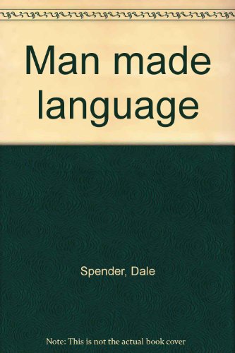 9780710206053: Man made language