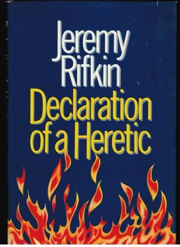 9780710207098: Declaration of a heretic