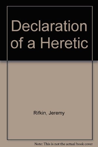 Stock image for Declaration of a Heretic for sale by Aaron Books