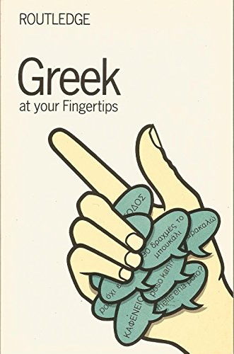 9780710207258: Greek at your fingertips