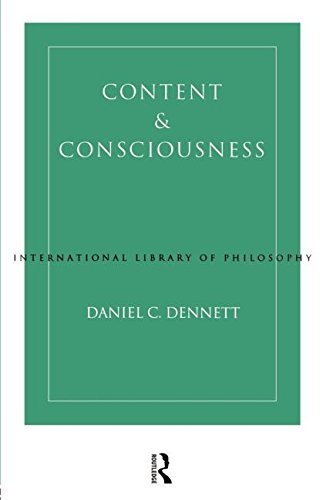 Imagen de archivo de Content and consciousness (International library of philosophy and scientific method) a la venta por HPB-Red