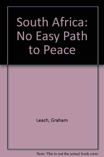 Stock image for South Africa Today : No Easy Path to Peace for sale by Shadow Books