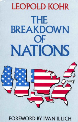 Beispielbild fr The Breakdown of Nations zum Verkauf von AwesomeBooks