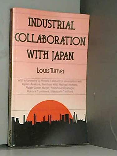 Beispielbild fr Industrial Collaboration with Japan zum Verkauf von Better World Books