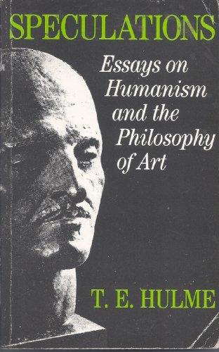 Beispielbild fr Speculations: Essays on Humanism and the Philosophy of Art zum Verkauf von ThriftBooks-Dallas