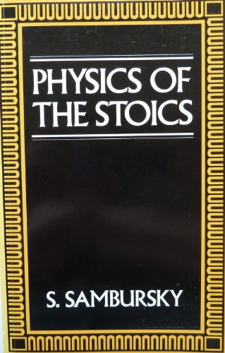 9780710213068: Physics of the Stoics