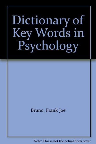 Dictionary of Key Words in Psychology