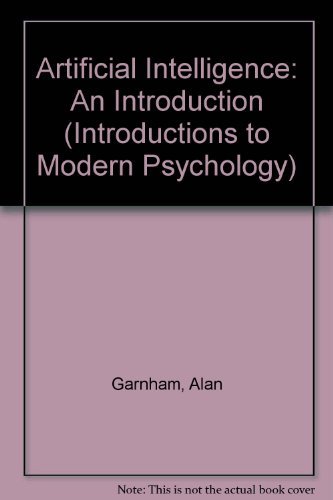 9780710214164: Artificial Intelligence (Introductions to Modern Psychology)