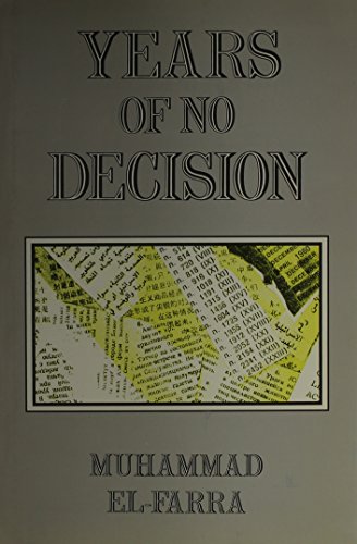 Beispielbild fr Years of No Decision zum Verkauf von Anybook.com