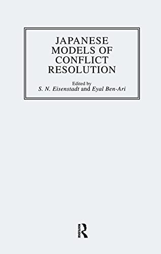 Stock image for Japanese Models Of Conflict Reso (Japanese Studies Series) for sale by Chiron Media