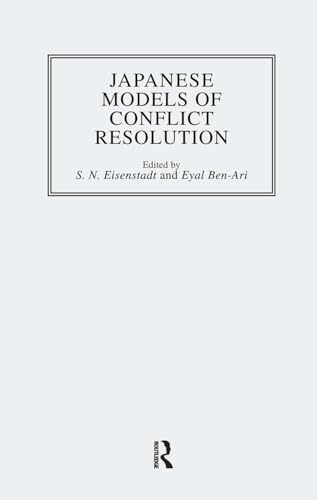 9780710303424: Japanese Models of Conflict Resolution (Japanese Studies (Kegan))