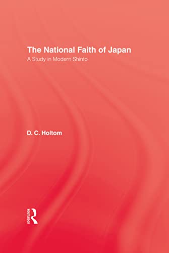 Stock image for The National Faith of Japan for sale by Welcome Back Books