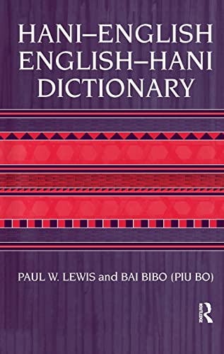 Beispielbild fr Hani-English/English-Hani Dictionary zum Verkauf von Powell's Bookstores Chicago, ABAA