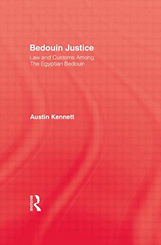 Beispielbild fr Bedouin Justice zum Verkauf von Blackwell's