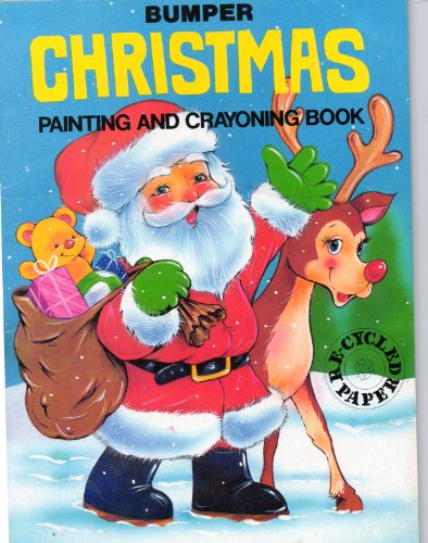 Beispielbild fr Bumper Christmas Painting and Crayoning Book zum Verkauf von WorldofBooks