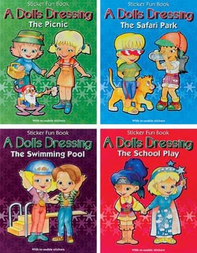 9780710511478: A Dolls Dressing: The School Play (Sticker Fun Book)
