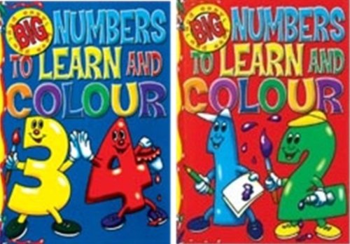 Beispielbild fr Big and Easy Numbers to Learn and Colour Book zum Verkauf von MusicMagpie