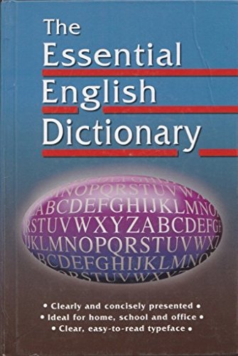 Beispielbild fr THE ESSENTIAL ENGLISH DICTIONARY zum Verkauf von Reuseabook