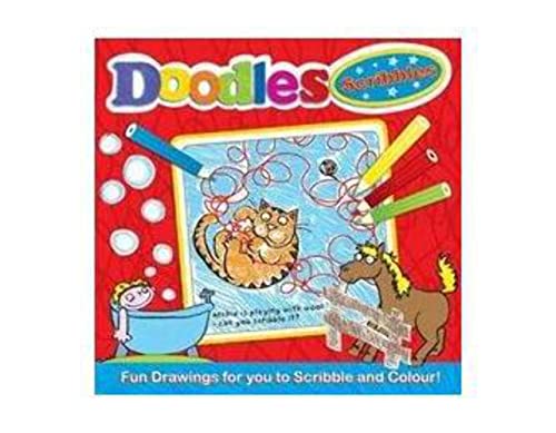 Beispielbild fr Doodles Scribbles Pad 2 PER PACK (A878) zum Verkauf von WorldofBooks