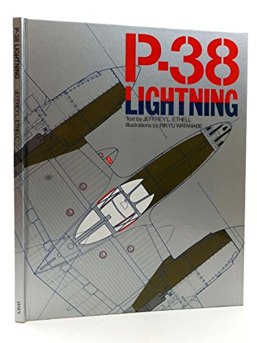 P-38 Lightning. Zeichnungen von Rikyu Watanabe.
