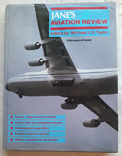 Beispielbild fr Jane's Aviation Review: Fifth Year of Issue: No. 5 zum Verkauf von WorldofBooks