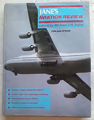 Imagen de archivo de Jane's Aviation Review: Fifth Year of Issue a la venta por The Aviator's Bookshelf