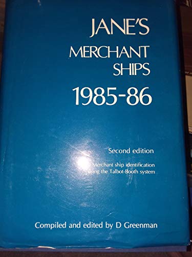 Stock image for Jane's Merchant Ships 1985-86 for sale by Wadard Books PBFA