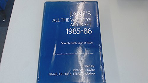 9780710608215: JANES ALL WORLD AIRCRAFT- 1985-1986