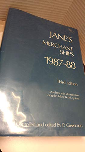 Stock image for Jane's Merchant Ships 1987-88 for sale by Henffordd Books