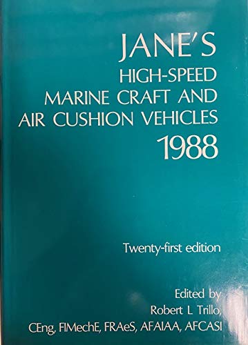 9780710608512: Jane's High Speed Marine Craft and Air Cushion Vehicles 1988