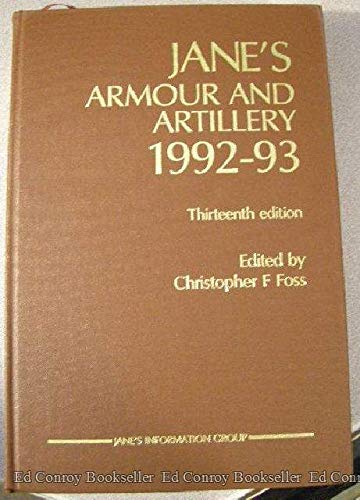 Imagen de archivo de Jane's Armour and Artillery 1992-93. a la venta por Military Books