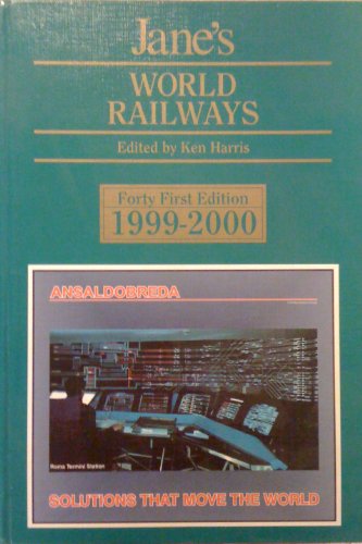 Stock image for Jane's World Railways 1999-2000 for sale by Phatpocket Limited