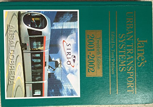 Beispielbild fr JANE'S URBAN TRANSPORT SYSTEMS 2001-2002. zum Verkauf von Burwood Books