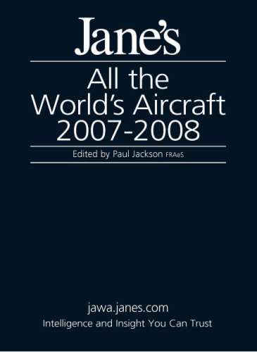 Imagen de archivo de Jane's All the World's Aircraft 2007-2008 a la venta por SecondSale