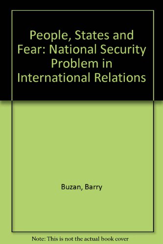 Beispielbild fr People, States and Fear: National Security Problem in International Relations zum Verkauf von WorldofBooks