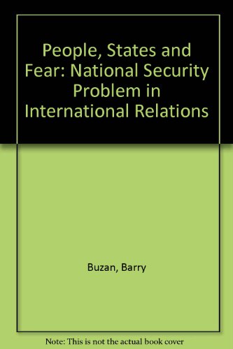 Stock image for People, States and Fear: National Security Problem in International Relations for sale by WorldofBooks