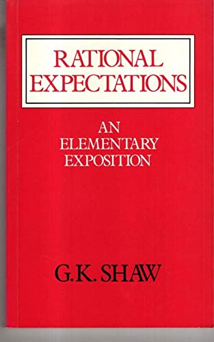 Beispielbild fr Rational Expectations: An Elementary Exposition zum Verkauf von WorldofBooks