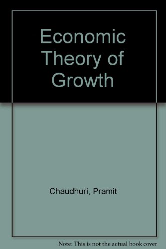 9780710802651: Economic Theory of Growth