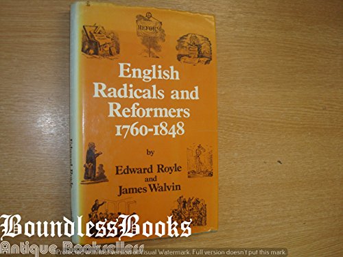 Beispielbild fr Radicalism and Reform, 1776-1848 zum Verkauf von WorldofBooks