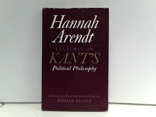 9780710804495: Lectures on Kant's Political Philosophy